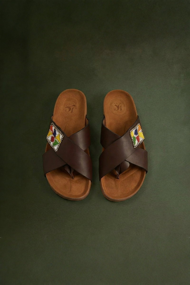 Sandales sans bretelles