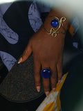 Ensemble Bague et Bracelet Laiton Masai  Bijoux Artisanaux