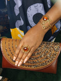 Bague et bracelet en laiton
