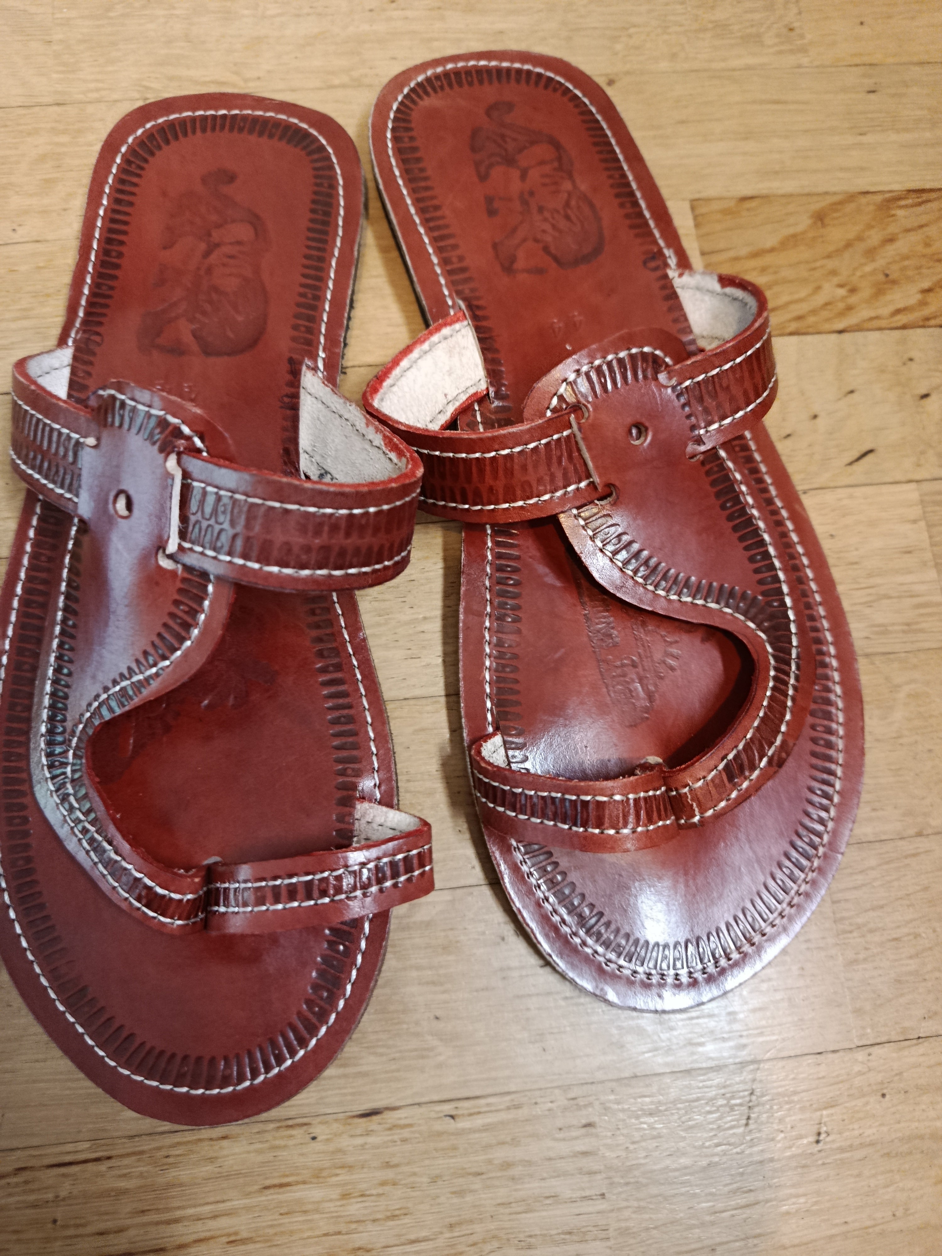 Sandales en cuir Homme