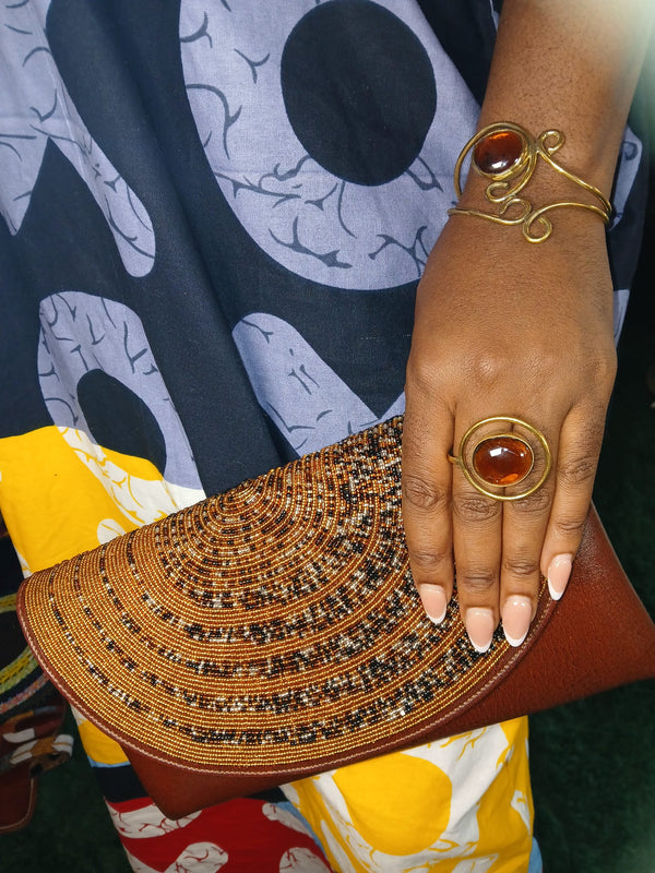 Bague et bracelet en laiton