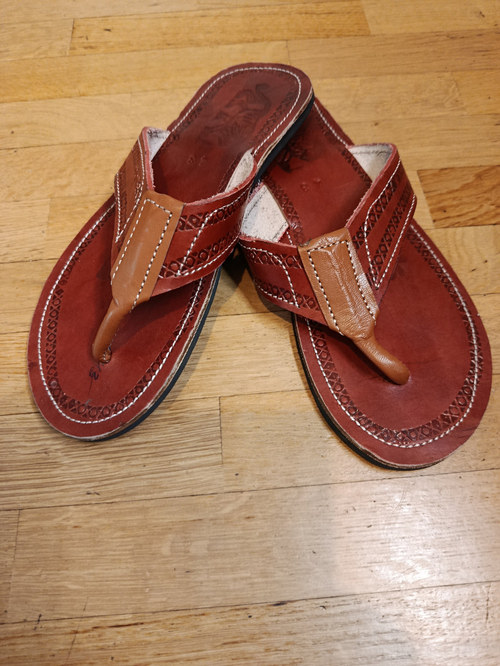 Sandales en cuir Homme